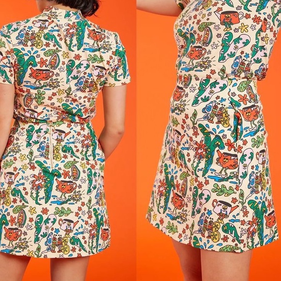 Nooworks Dresses & Skirts - Nooworks Bug Out Mini Skirt